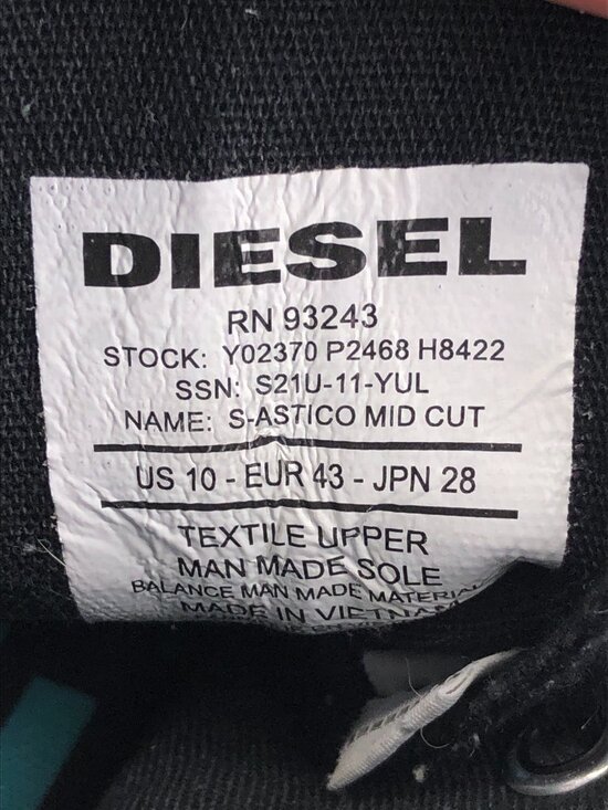 Diesel S-Astico Mid Cut Sneakers 10 main image 10